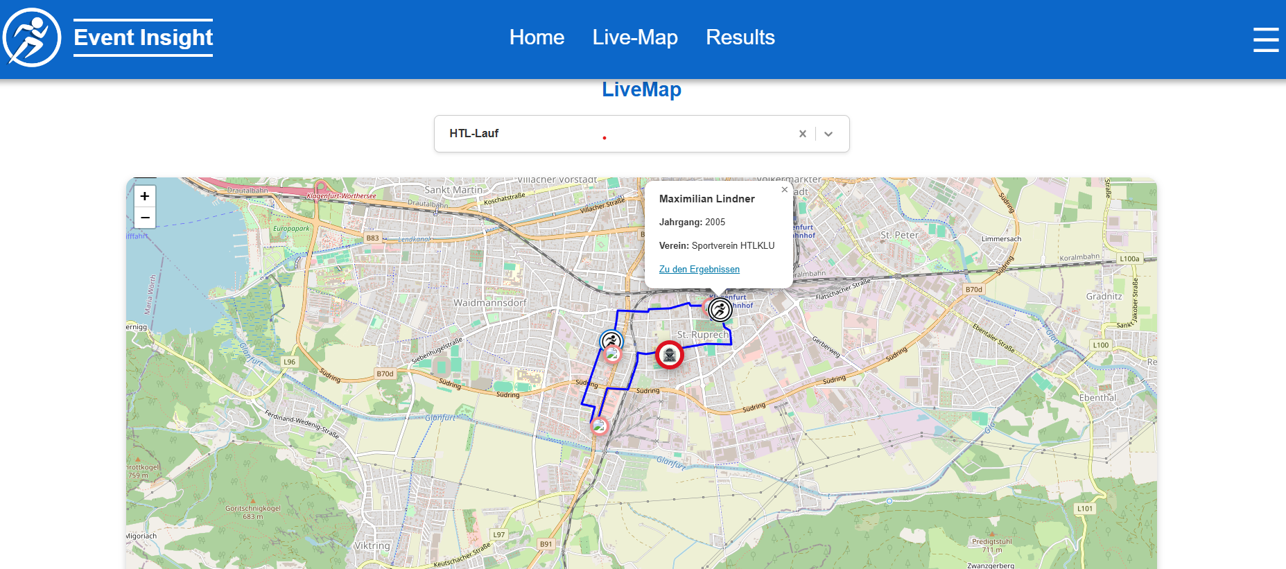 Live Map Feature