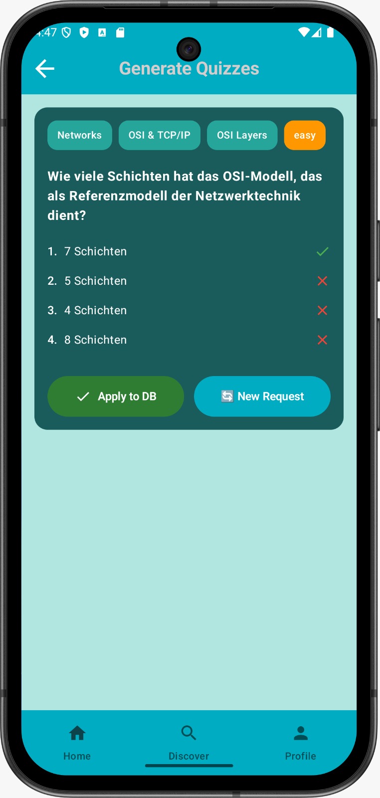 App Quiz generieren