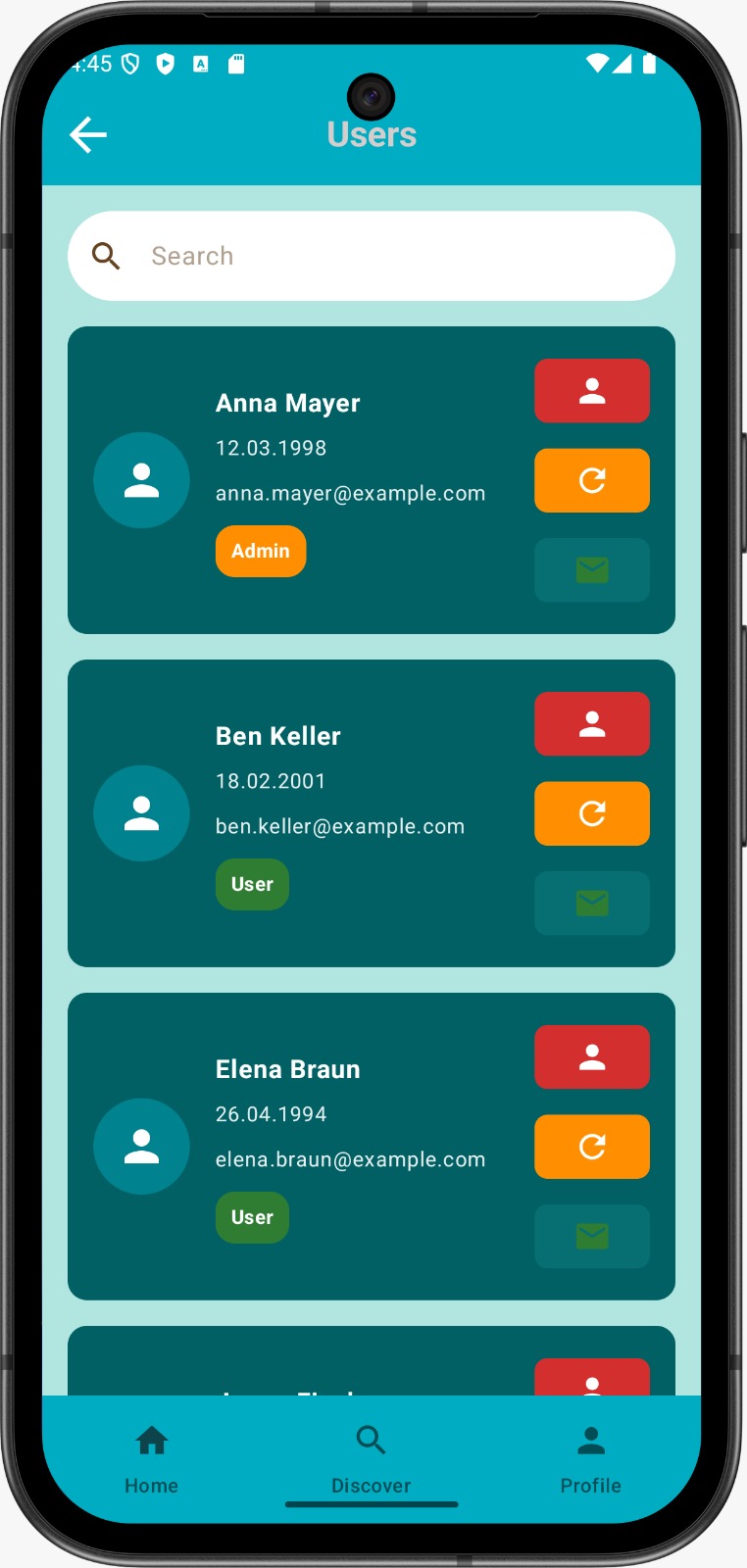 App Benutzer